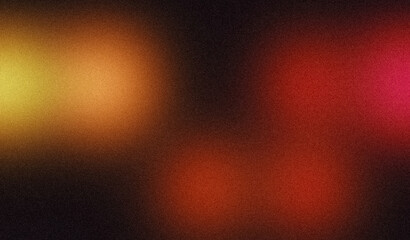 Magenta orange abstract color spot grainy gradient texture backdrop design, copy space