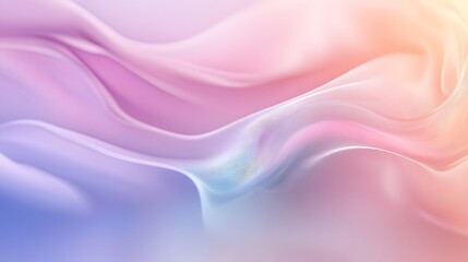 Obraz premium Abstract Swirling Pastel Pink and Blue Background