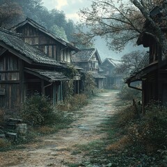 廃村、怖い話、日本、怖い