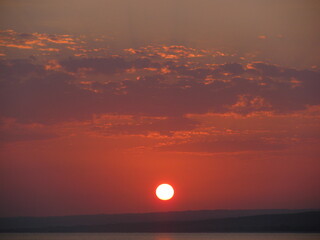 Sunset Over the Horizon