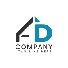 Set of modern corporate business brand logo design