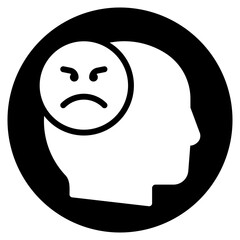 head glyph icon