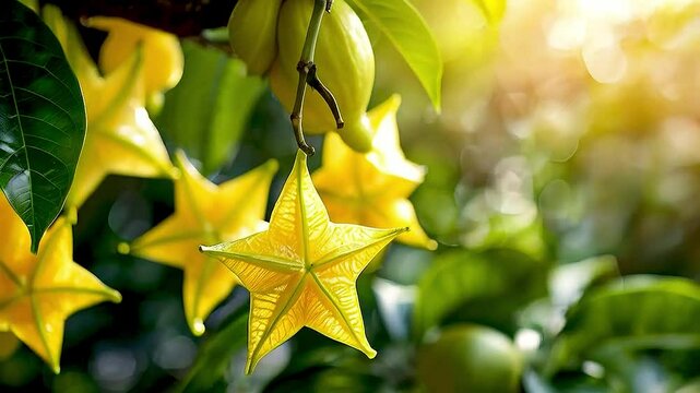 yellow starfruit
