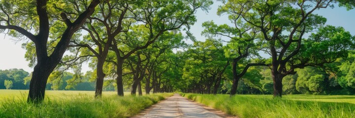 Obraz premium Vibrant Eco-Friendly Lush Green Trees