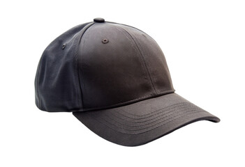 Fototapeta premium black-baseball-cap png