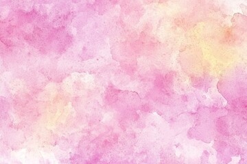 Obraz premium Soft pink watercolor background with gentle hues and textures.