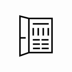 food menu icon sign vector