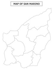 European Country Geography Political map. Political map of country with capital, province or state capital, major cities and town.