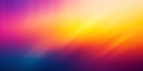 Naklejka premium Abstract Gradient Background Vibrant Colors, Blurred Effect, Sunset Theme, background, gradient