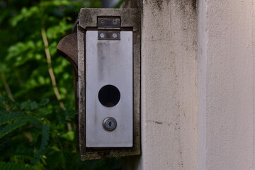 Mailbox in front of the house