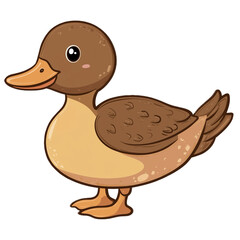 illustration of a duck