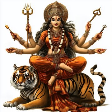 Image of Hindu Religion Goddess Lord Maa Durga