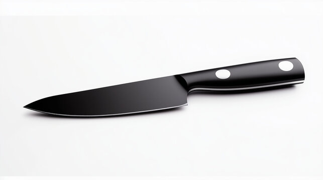 The Ultimate Kitchen Knife Stylish Black Handle and Precision Blade