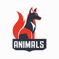 Dog animal vector illustration Adobe Illustrator Artwork © MohammadMonirul