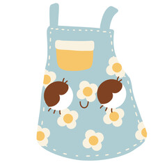 Cute Apron With Flower