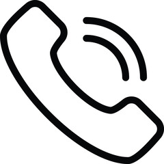 Dial Call, Telephone Icon, Phone Call Sign, Telephone Call Symbol, Technology Related Icon Vector Illustration
