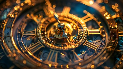 A close up view of a lovely and magical file such as a timer and says there is an open hole at the middle