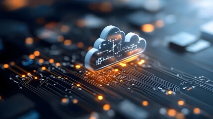 Encrypted digital files being shared securely across virtual cloud based platforms with real time data updates and synchronization to enable seamless and information exchange
