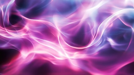 Obraz premium Abstract background featuring blurred magical light with flowing curved lines