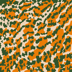 Naklejka premium Halloween Day tiger or cheetah print pattern animal seamless. Tiger or cheetah skin abstract for printing, cutting, crafts Ideal for mugs, stickers, web, cover, home decorate and more.