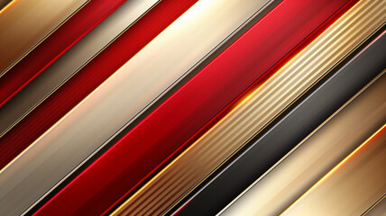 Obraz premium Luxury Elegant Red and Golden Background 