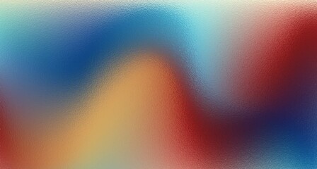 Multi color abstract colorful background. Futuristic holographic backdrop. Gradient background with Grain texture for design or text