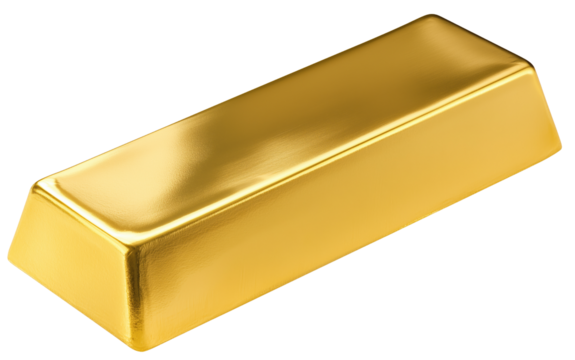 Large Pile of Flat Gold Bars on Clear Background, Precious Metal Wealth, Luxurious Gold Stack for Digital Design