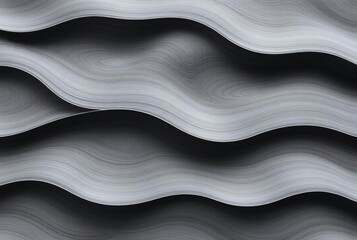 Obraz premium _. Strip with smooth and wavy, pointy edges