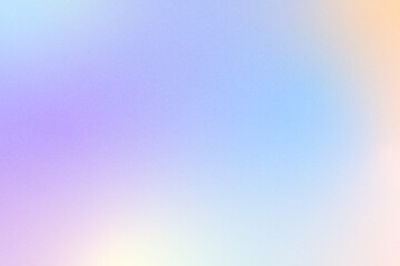 Soft Gradient Pastel Abstract Background with a Grainy Textured Effect. Vector illustration.