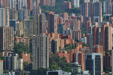 Vista del Poblado desde el pueblito Paisa