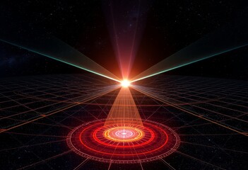 Holographic free space communication A communication system that