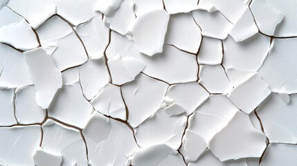 A photostock images of frosty white ice texture, isolated on white background, High Quality