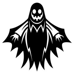 Halloween spook icon vector illustration on white background