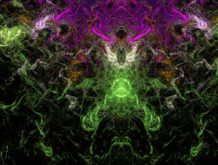 Imaginatory fractal abstract background Image