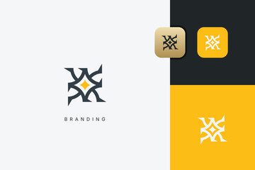 Abstract Minimalist Digital Multimedia Logo Design