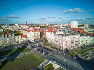 Island in the city of Bydgoszcz on the Brda River, Poland.