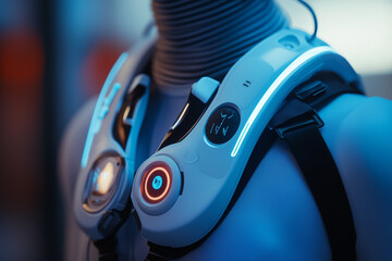Futuristic Wearable Technology Concept