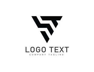 Abstract logo with icon design