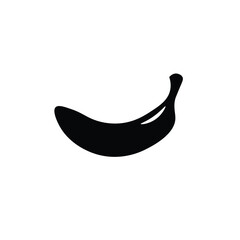 Vector illustration,banana icon,Fruit sign isolated on white background.logo