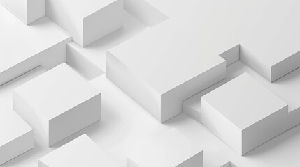 Fototapeta premium White Clear Blank Subtle Abstract Vector Geometrical background