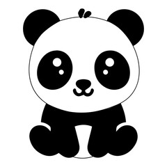 cute panda vector © Samia