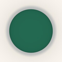 3d render puff Chair design element. Furniture Collection