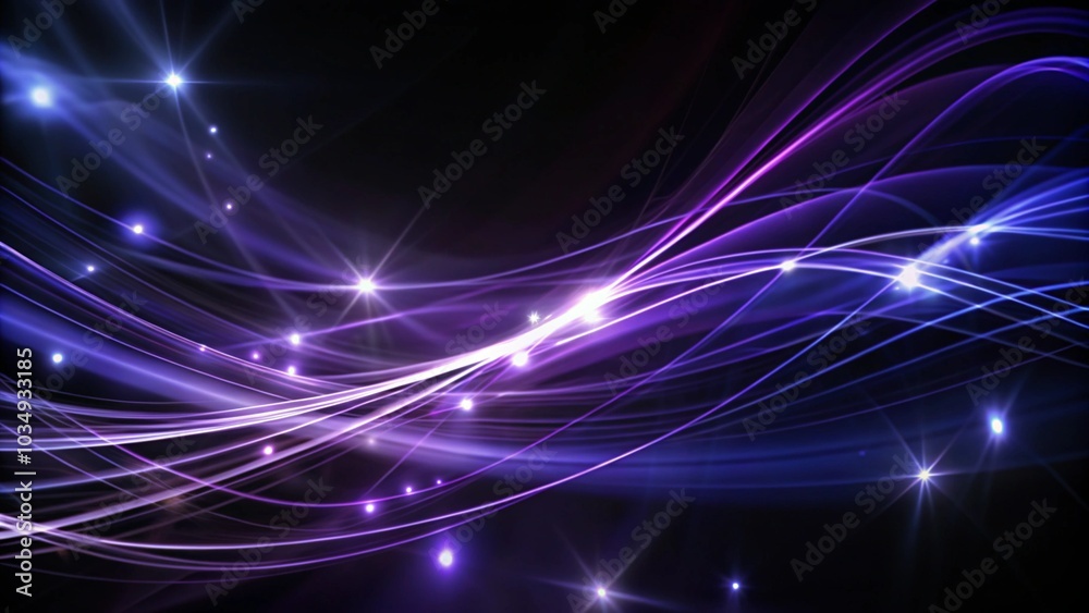 Aufkleber Abstract dark magenta background with mesh and ribbon shape. Futuristic hexagon background. Abstract technology background. Technology concept.