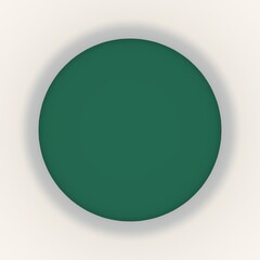 3d render puff Chair design element. Furniture Collection