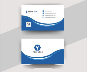 Business card templates. Modern business card. Vector illustration.