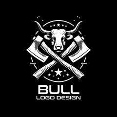 Bull Vector Logo Design