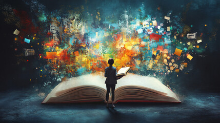 An insightful image depicting lifelong learning and its impact on personal development.