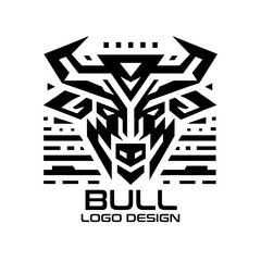 Bull Vector Logo Design