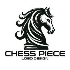 Chess Piece Vector Logo Design