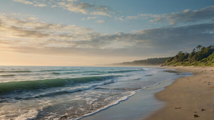 relax beach , ocean view , ocean side , wave , sand